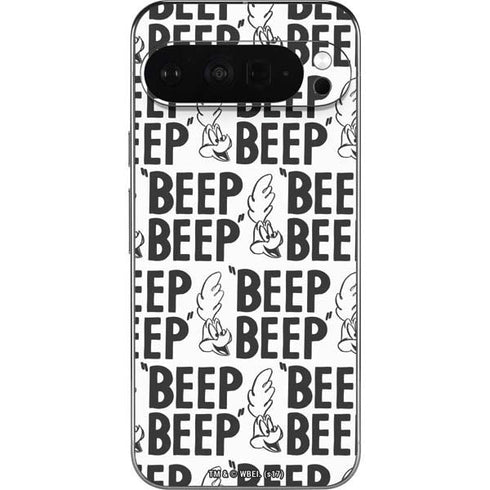 Looney Tunes Road Runner Beep Grid Pixel 9 Pro XL Skin